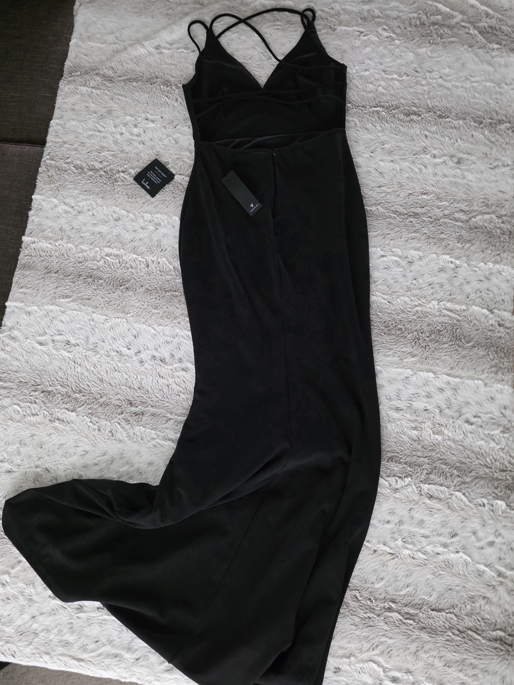 NWT Lulu's All This Allure Black Dress MEDIUM